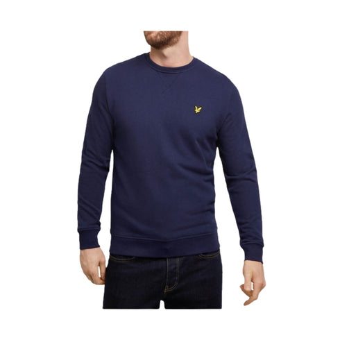 Lyle & Scott Felpa girocollo Felpa Uomo Brushback con girocollo di Lyle&Scott M A25-LYLE&SCOTTML1131V-Z271-M - Francavilla Moda